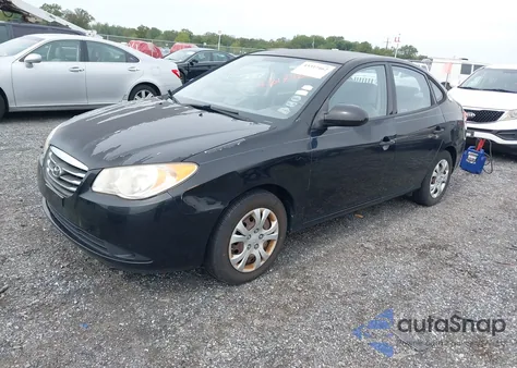 2010 Hyundai Elantra Blue from USA, damaged, VIN KMHDU4AD1AU157783